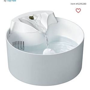 Dog fountain bowl